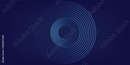 CCircles Lines round frame, dynamic vector AI Technology science music concept lines.. eps10