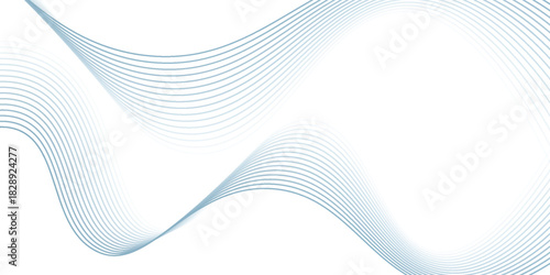 Vector abstract background with dynamic blue waves. vector eps 10