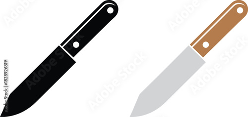 utility knife vector icon