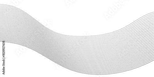 Abstract gray line pattern Transparent monochrome striped texture, minimal background. Abstract background wave line elegant white striped diagonal line technology concept web texture.