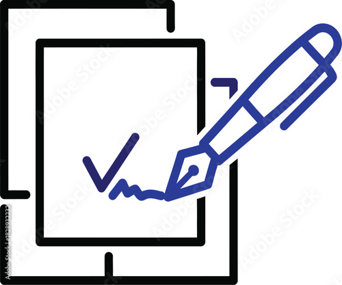 Digital signature on a tablet screen with a pen, representing modern agreement and approval.