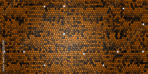 Yellow leather or fabric texture with a honeycomb pattern and golden, textured background design