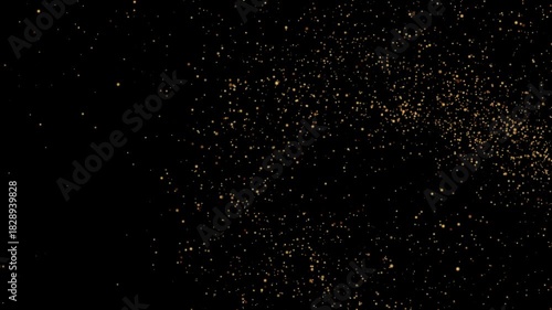 abstract sparkle celebration glittering party spark overaly animation with transparent background 