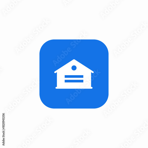 storage place icon sign vector
