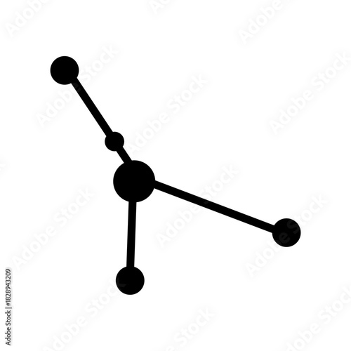 Cancer Zodiac Constellations Vector Image