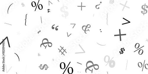 seamless black and white money doodle pattern with currencies, money of different countries