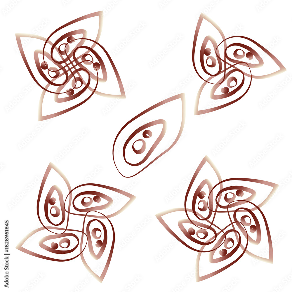 Obraz premium Abstract seamless pattern background (wallpaper)