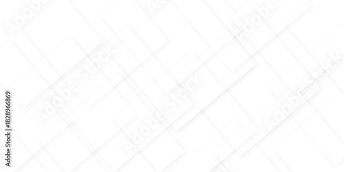 Abstract White geometric overlapping square pattern. Square shape with soft shadows as pattern. space futuristic design concept. Geometric white paper texture background.