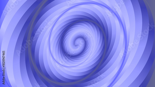 An abstract blue spiral background featuring smooth layered curves that create a soft vortex effect. The design has a modern, minimalistic look suitable for use in graphic design, wallpaper.