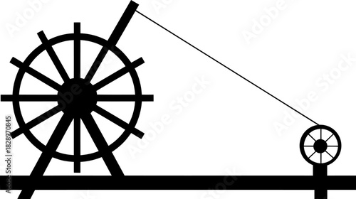 Spinning Wheel Mechanism