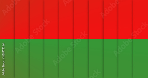 Red and green duo color stripe lines background. Colorful striped background, wallpaper, backdrop for designs, videos, web.