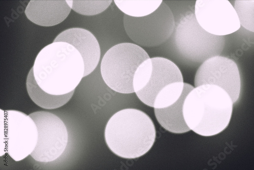 Abstract background with magical monochrome lights