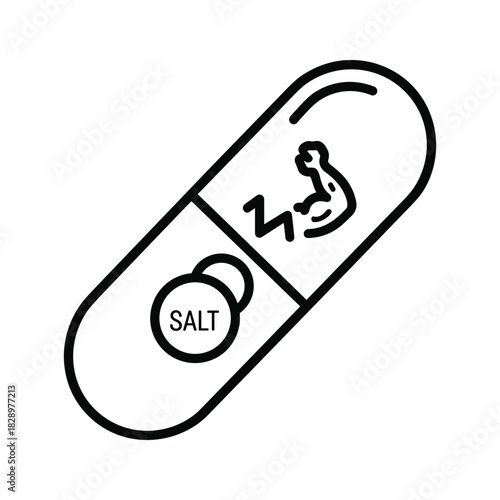 Pet care services linear icons set: paw print, bone, cat, bird cage, yarn ball, fishbowl, food.