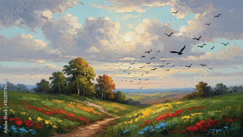 Abstract vector design with cmyk colors grayscale elements and helvetica courier fonts