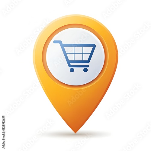 vector shopping cart icon