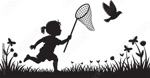 Abstract geometric shapes and lines in vibrant red green blue and yellow with black and white accents suitable for modern design