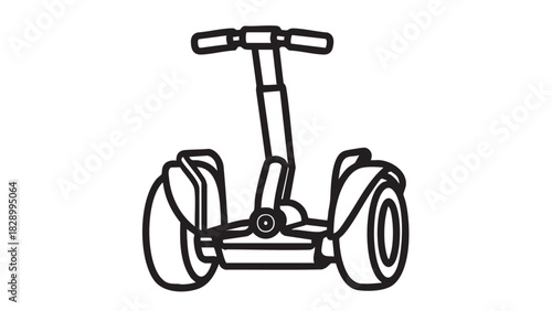 Vintage bicycle isolated on white background with sport travel gear and old wheels