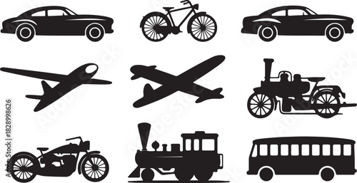 Abstract geometric composition with vibrant color palette and clean lines suitable for modern design projects