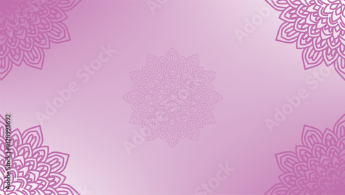 Mandala Background - Gradient round mandala .Hand Made design by vishal Singh. Christmas Fest
