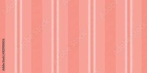 Salmon hued, fabriclike, striped background for textiles, wallpaper, or design. A classic pattern with a modern, subtle twist. Versatile and visually engaging.