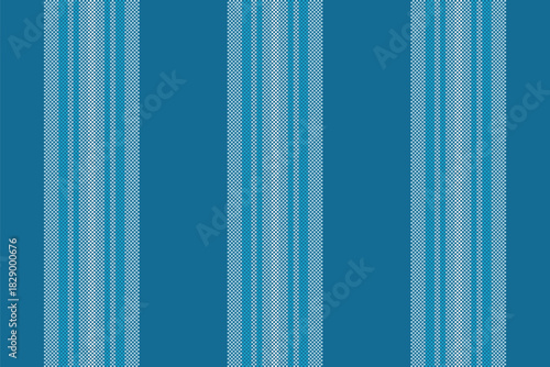 Clean, vertical stripes in teal and white hues create a classic pattern. Ideal for backgrounds, textiles, and designs needing structure and visual rhythm.