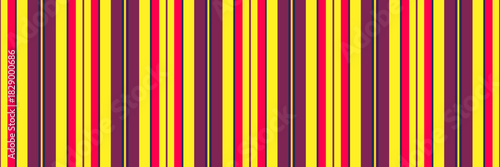 Betwork pattern vector fabric, tough texture stripe seamless. Dndia lines background vertical textile in pink and yellow colors.
