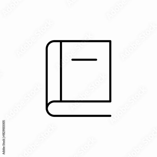 book education icon sign vector