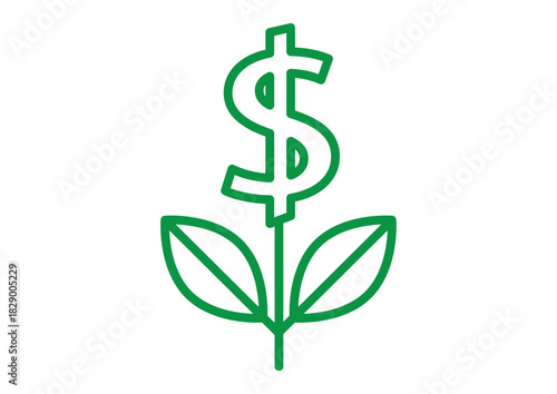 Bio Dollar Eco Money Green Earnings Sustainability Investment