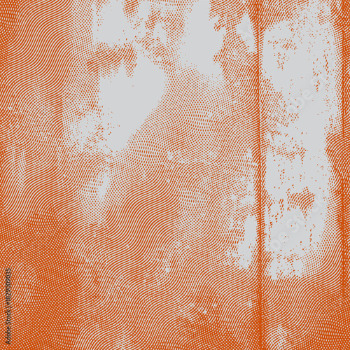 Vector background graphic, halftone rust steel background, rust background.