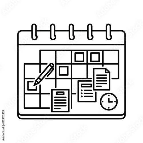 Stay organized with a modern calendar for effective time management and project planning, ensuring deadlines are met and productivity soars daily