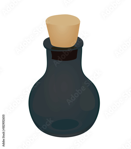 Empty glass ware. vector illustration	