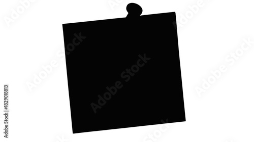 Blank memo board for creative ideas, organize notes, brainstorm plans, schedule reminders and daily tasks