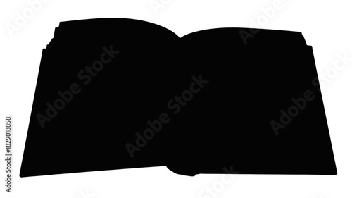 Open book for storytelling, education, and imagination, ready for your text and graphics, perfect for learning