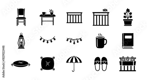 Cozy silhouette collection: furniture, decor, and lifestyle essentials