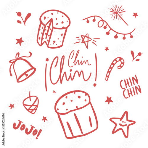 Elementos para navidad hechos a mano