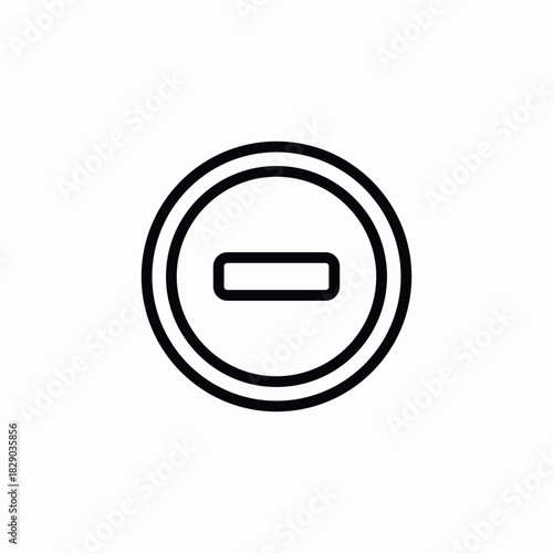 No way traffic sign icon sign vector