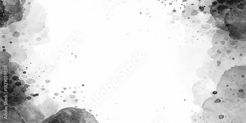 Abstract grunge texture background with fresh blue water drops and splash effect