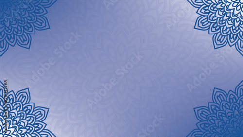 Mandala Background - Gradient round mandala .Hand Made design by vishal Singh. Christmas Fest