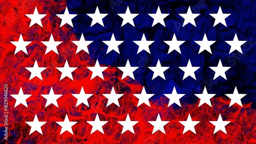 Veterans Day Patriotic Stars Background