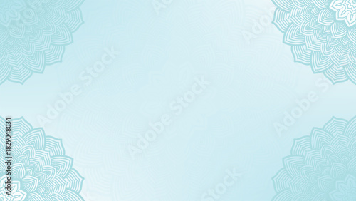 Mandala Background - Gradient round mandala .Hand Made design by vishal Singh. Christmas Fest