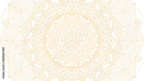 Mandala Background - Gradient round mandala .Hand Made design by vishal Singh. Christmas Fest