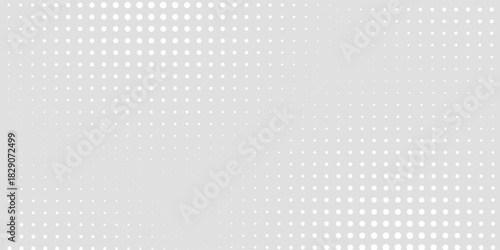 Dot white gray wave light technology texture background. Abstract big data digital concept.