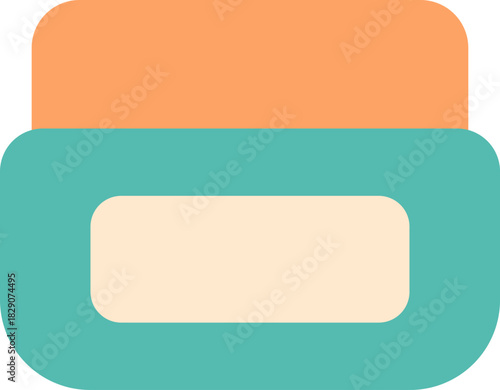 Facial Cream Jar Illustration