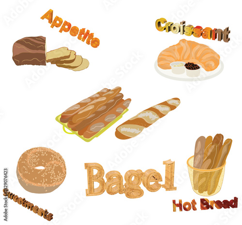 Hot and delicious baked goods from the Wonder Oven in a beautiful golden wheat color.ai