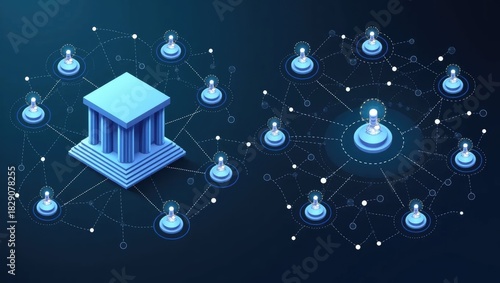 Centralized vs Decentralized Finance Network Comparison
