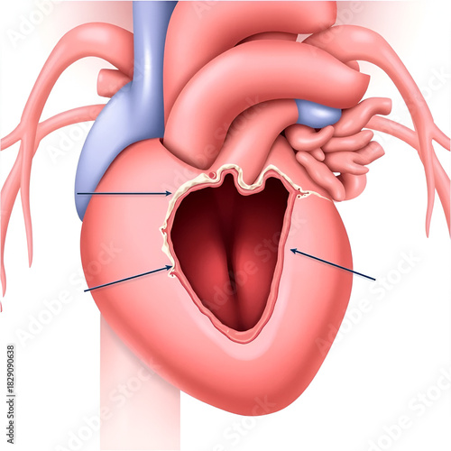 Illustration of the Interventricular Foramen