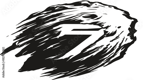 Black and white line art illustration of hands holding a heart-shaped gift box with a bow, symbolizing love, romance, and celebration.