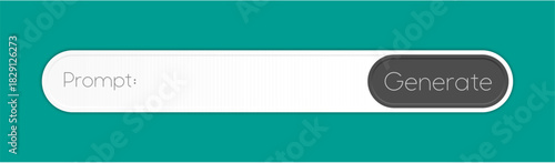 Prompt generate ai bar web button