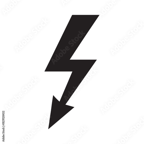 Electricity Icon – Stylized Black Lightning Bolt Symbol Free Download Electricity Icon – Stylized Black Lightning Bolt Symbol - GFXLoad