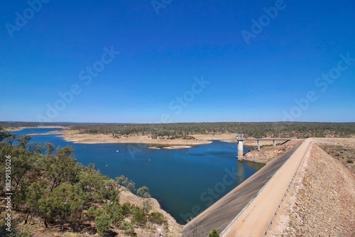 Great scenery at Boondooma dam, Queensland, Australia.